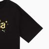 Puma Letter Logo Round Neck Short Sleeve T-Shirt Men tops 637335-01