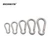 Stainless Steel Spring Carabiner Hook for Outdoor Climbing and Rope Swing