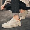 Fashion Men Sneakers New Men's Shoes Lightweight Leather Cover Platform Anti Slip Wear Resistant Casual Fashion Versatile Board Shoes
