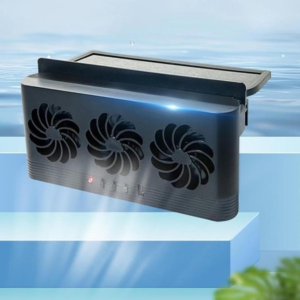 Car Solar Powered Exhaust Fan, Solar Power Car Exhaust Fan W/3 , Car Solar Powered Exhaust Fan, Window Mount Car Radiator Fan For Car,