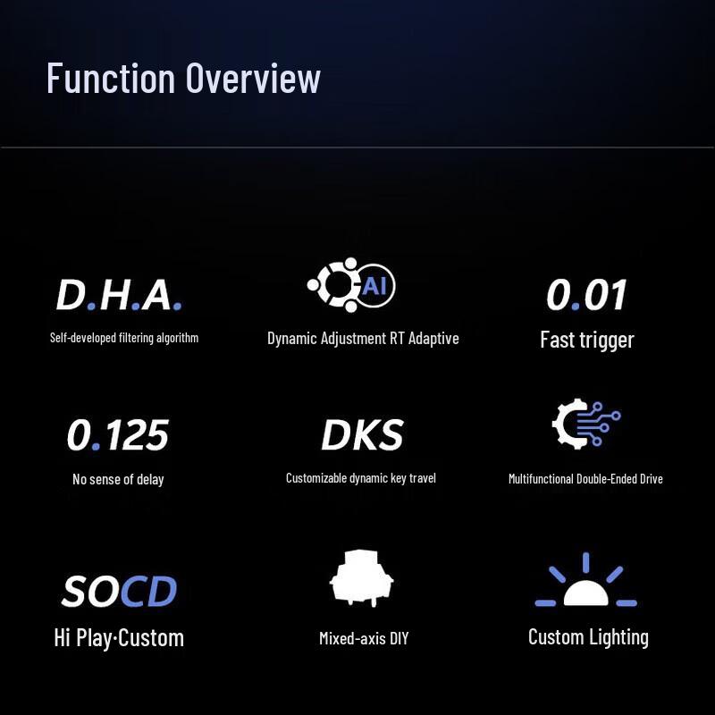 DAREU COOL68 Magnetic Switch Gaming Mechanical Keyboard