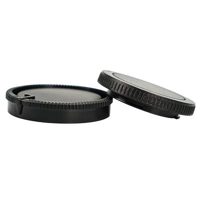 1 Set Sony SLR Camera Body Cap and Lens Rear Cap Plastic Lens Cap Black A-Mount