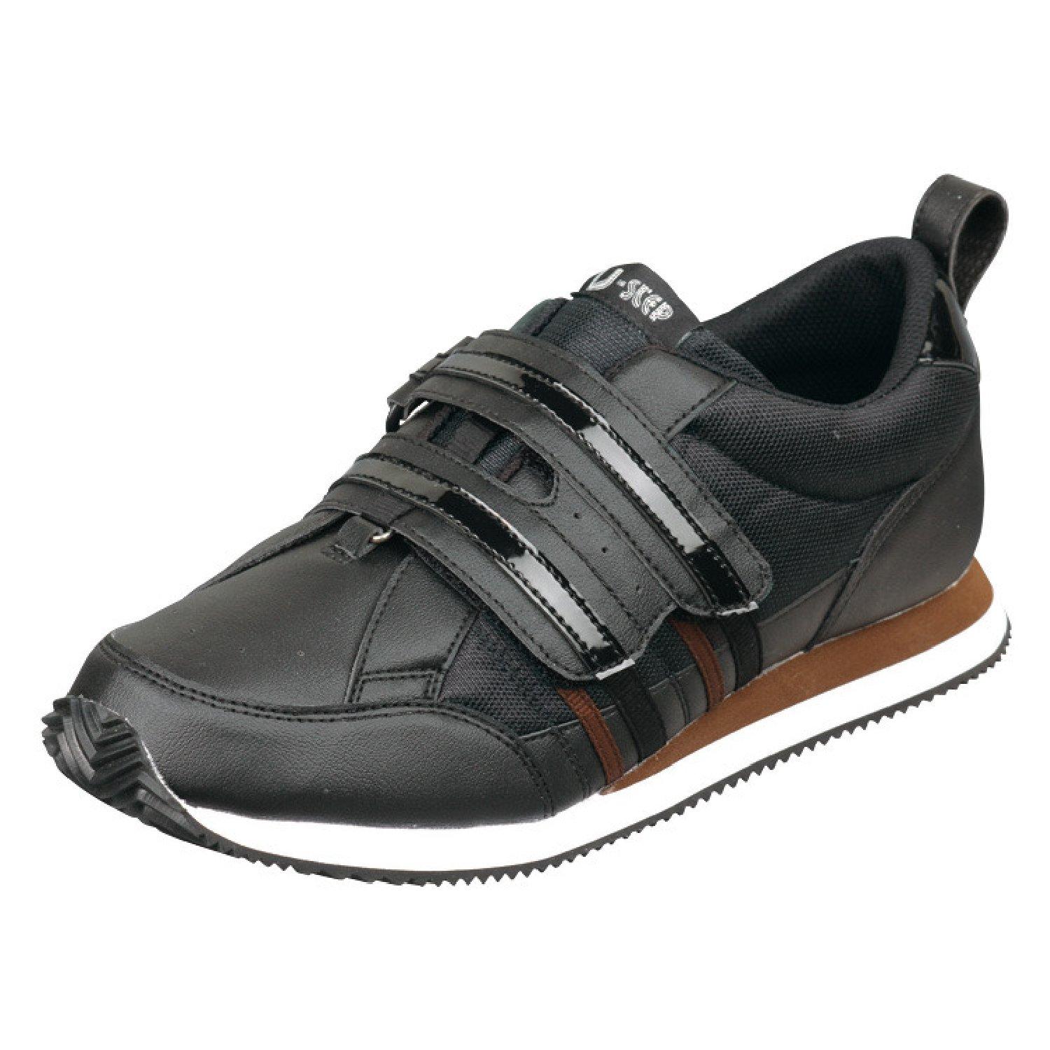 

Moonstar Men s/Women s V-Step 06 Rehabilitation and Nursing Shoes, Single Foot, 7E Foot Width (Left Foot Only), Black, Size 27.0 cm, G