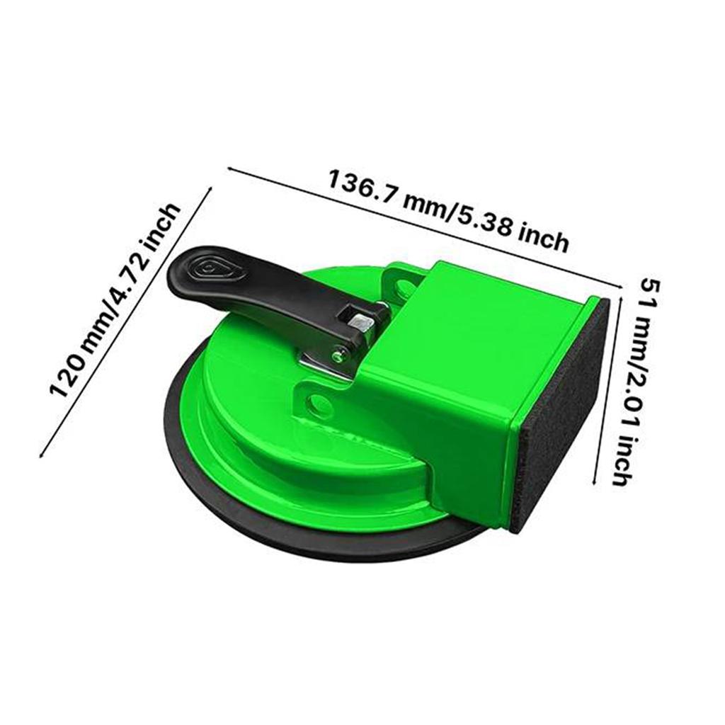 Heavy Duty Floor Fixer Tool Suction Cup Vacuum Grabber for Tile Gap Repair Slat Baseboard & Paver Lifter Construction Hand Tool