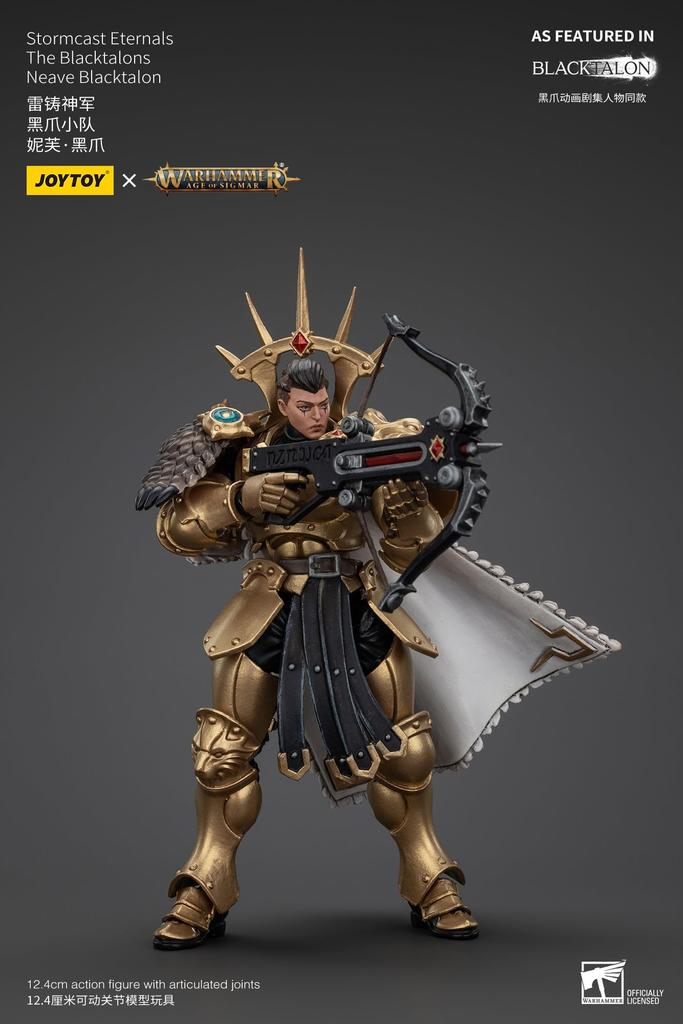 JOYTOY Warhammer Stormcast Eternals Black Talon Neve Black Talon Scale Action Figure 1/18 (Assembled)