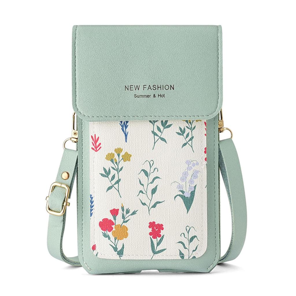 Women Bags Soft Leather Wallets Touch Screen Cell Phone Purse Crossbody Shoulder Strap Handbag for Female Cheap Women's Bags