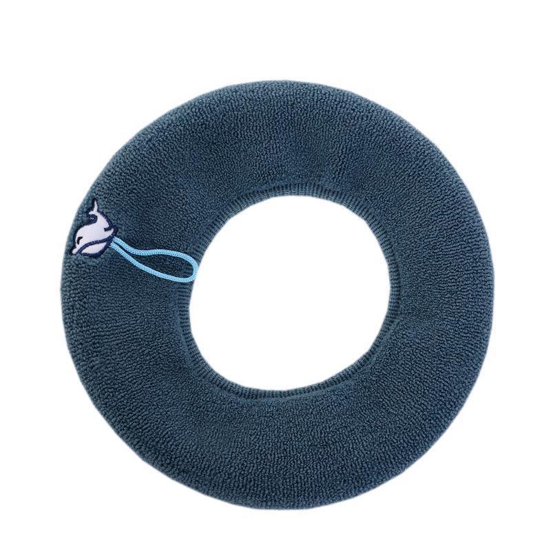 Thicker Bathroom Toilet Seat Cover Pads - Soft Warmer Toilet Seat Cushion Cover Stretchable Washable Cloth