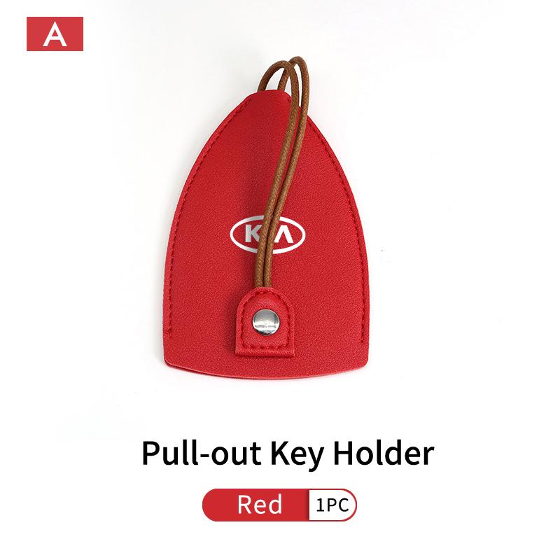 Multifunction Car Key Scratch Protective Case Keys Storage Holder Auto Accessories For KIA Cerato Proceed Venga Stonic Picanto