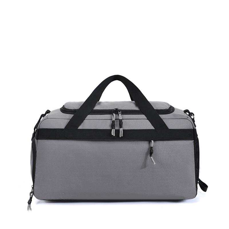 

Simple Dry-wet Separated Fitness Bags for Men and Women, Large-capacity Hand-held Bags with Shoe Compartments for Casual Travel серый