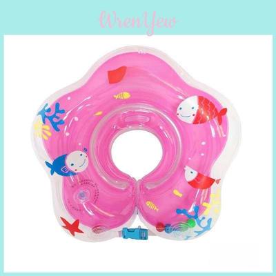 Baby Inflatable Adjustable Neck Ring For Children Swimming And Water Play With Ecofriendly Pvc