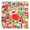 100 Christmas Crow Stickers Personalized Cross border Cartoon Festival Children's Stickers DIY Skateboard Luggage Stickers
