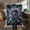 1PC Cute Pets Print Flannel Blanket, High quality All Seasons, Home Decor, Warmth and Comfort, Perfect for Christmas Gifts