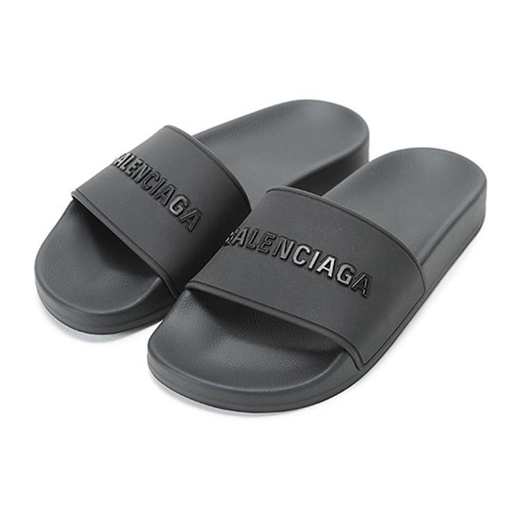 (WMNS) Balenciaga Pool Slides 'Black' Women's 565547W1S841000