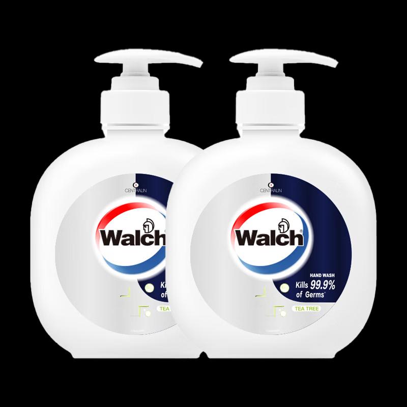 Walch Antibacterial Hand Wash with Tea Tree & Healthy Tea Scent (2x400ml)
