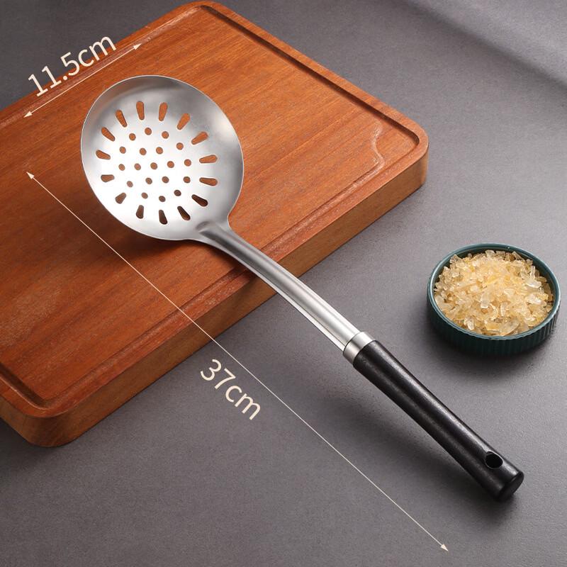 Ruhan Deep Charcoal Grey Stainless Steel Ladle