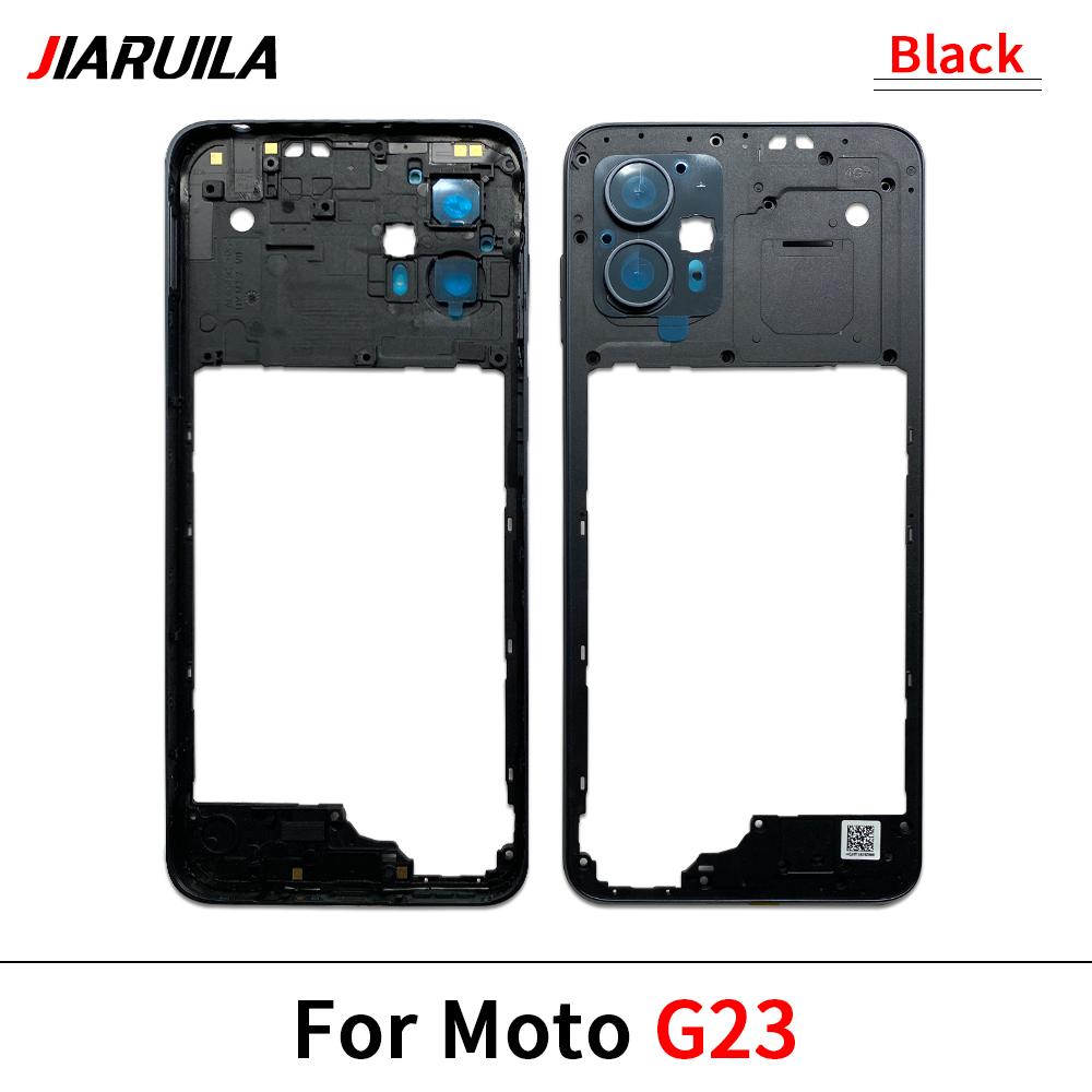NEW Back Cover Middle Frame Holder Housing For Moto G04 G23 G34 G53 G54 G62 G72 G73 Middle Frame Repair and Replacement Parts