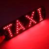 LED Indicator Light Waterproof Taxi Sign Lamp with USB Power Car Windshield Light Stickers for Ride-Hailing Cars Grab Taxi