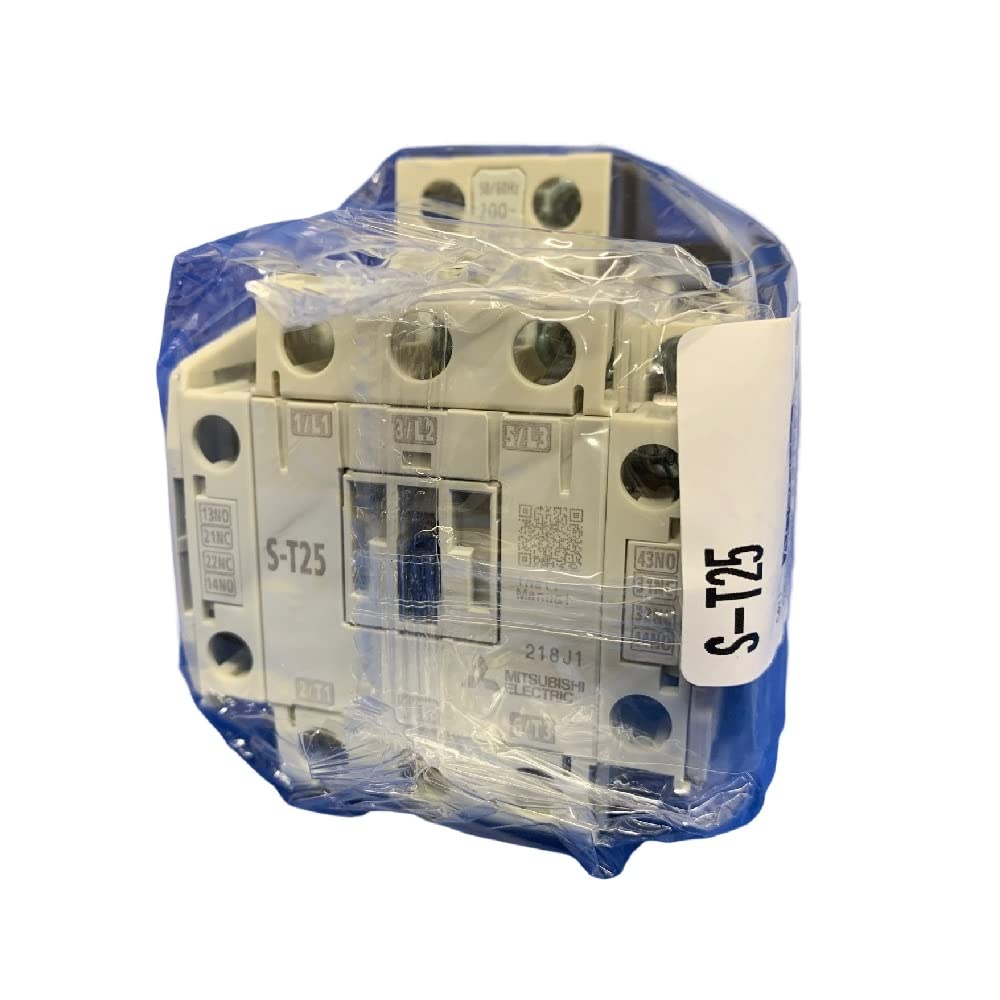 

Mitsubishi Electric Electromagnetic Contactor AC Operation Type Series AC200V 2a2b (Non-reversible) S-T S-T25