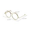 LABRIMP 20-Piece Doll Glasses, Mini Doll Accessories, Metal Wire Frame, Fashion Eyewear for Small Dolls, Costume Props