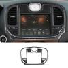 For 2015- Chrysler 300 Carbon Fiber Center Air Vent Console Cover Trim