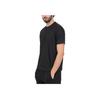 Logo Print Short Sleeve Crew Neck T-Shirt Men Tops Black 6DPT04-PJVPZ-0200