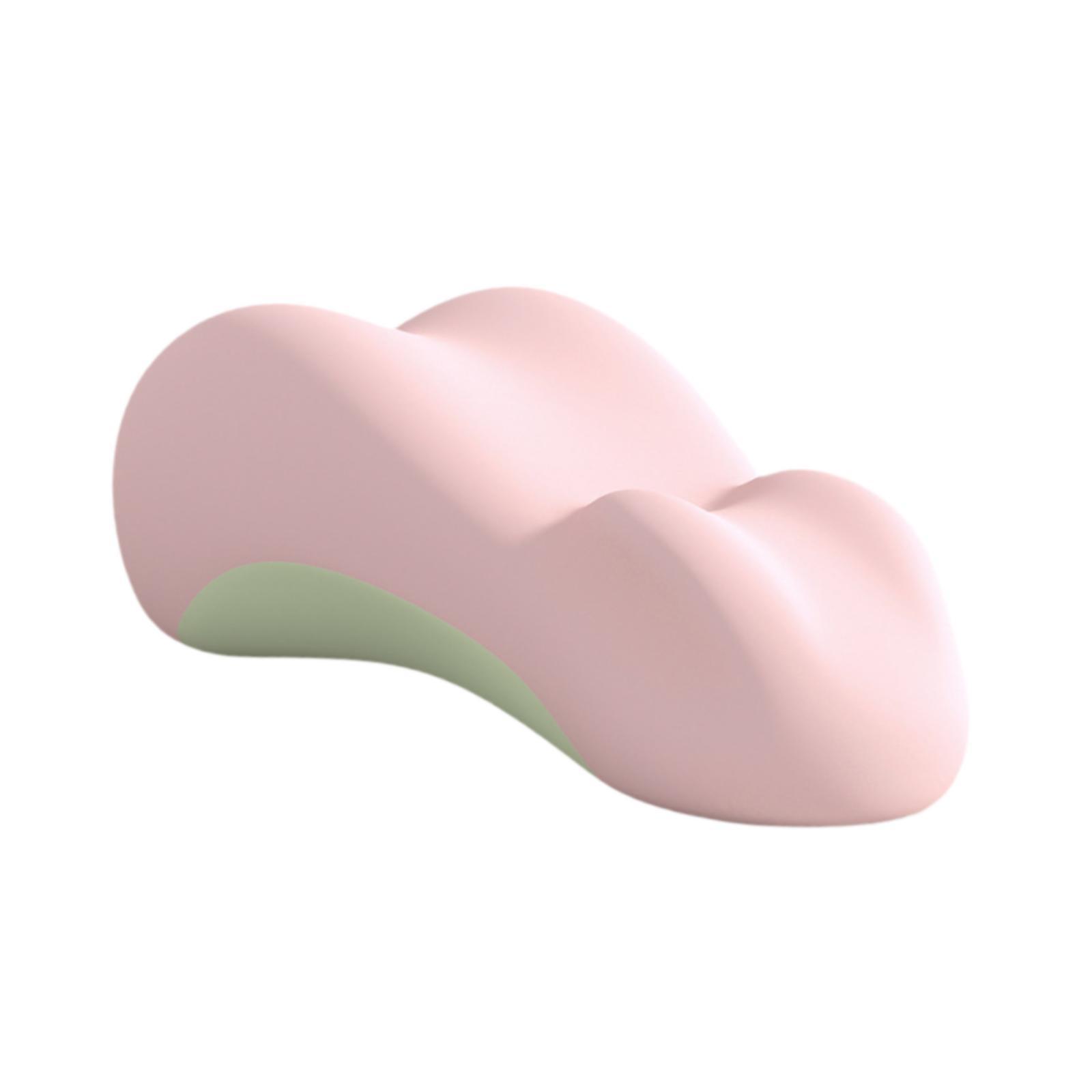 Leg Pillow Position Cushion Versatile Comfortable Removable Cover Prone Position розовый