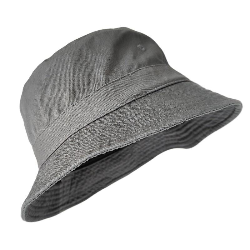 Sombreros de Pescador de Mezclilla Lavada Cabeza Grande Coreanos para Hombre Sombrero de Sol Talla Grande 64 cm Oversize Bob Panama Unisex Talla Grande Gorra de Pescador personalizado