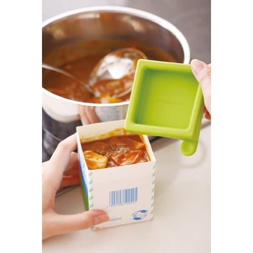 Mottainaisu Silicone Lid for Milk Cartons (FE-0003)