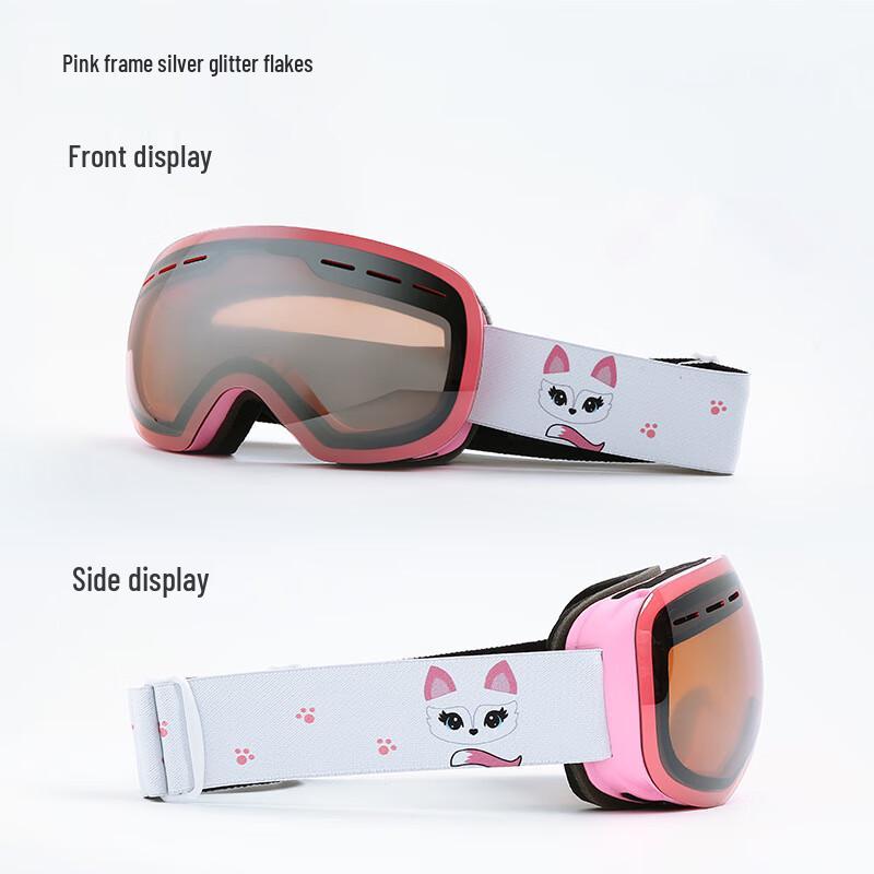 UOSU Anti-Fog OTG Spherical Ski & Cycling Goggles