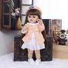 KEIUMI Reborn Girl Doll Full Silicone Vinyl 55 cm Realistic Newborn Babies Doll Kids Playmates Halloween Christmas Gift