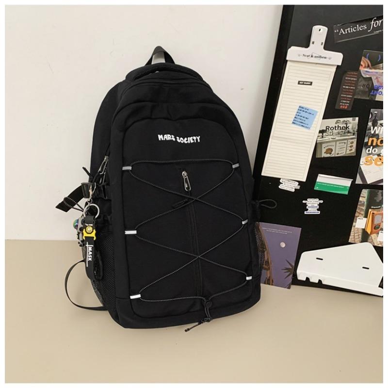 The New Schoolbag Is High-value, Fresh and Sweet, Contrasting Colors, Splicing Backpack, Couple Light Travel, Spring Outing Backpack.