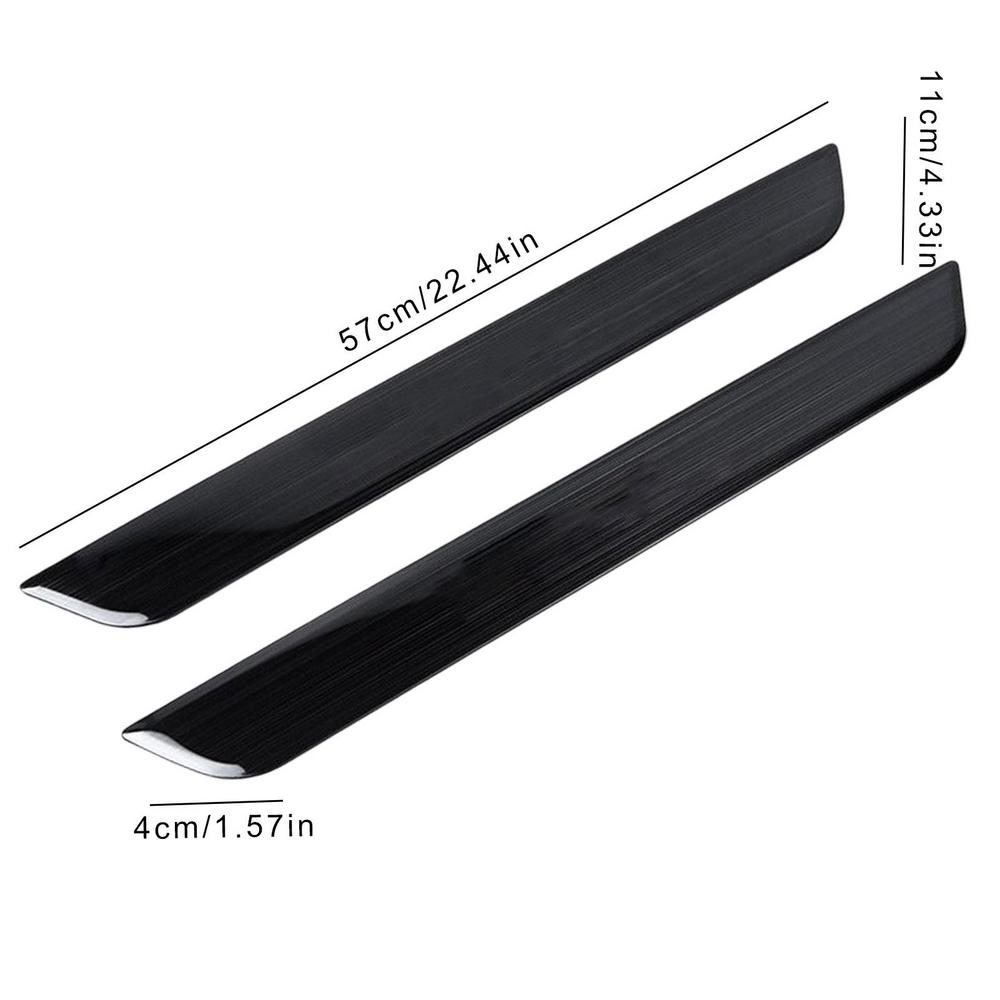 ForTesla Model3 Model Y Car Door Sill Stainless Steel Stickers Protection Plate Mirror Polished Threshold Strip Car