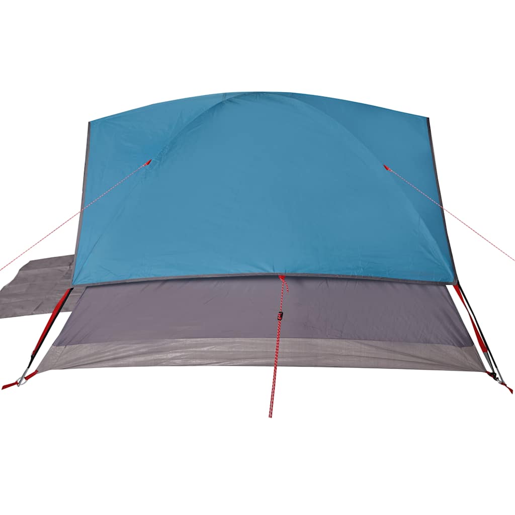 Vidaxl Family Tent, Dome, 6-Person, Blue, Waterproof