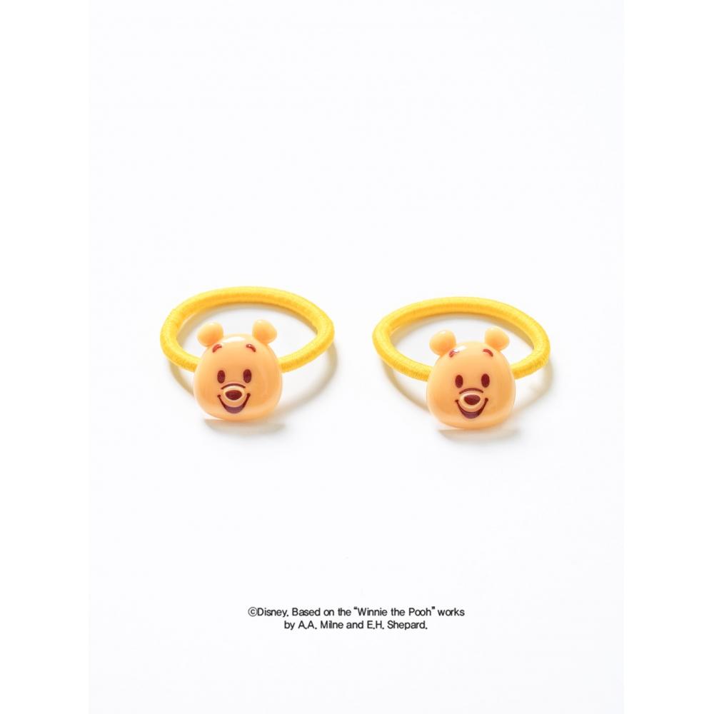 Daiso Disney Winnie Puuh Mini Haargummi 2er-Pack