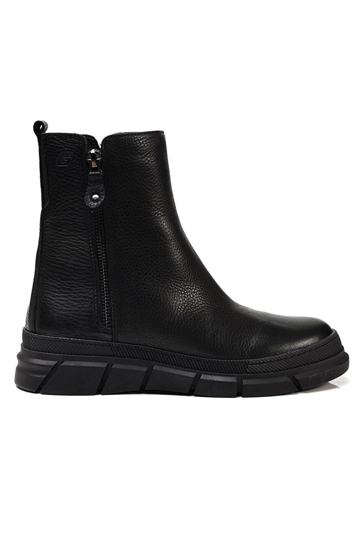 

Women Modern Stylish Fashion Genuine Leather Urban Black Women s Boots
