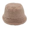 Cute Soft Plush Hat Thickened Bucket Hat Warm Head Hat Soft Winter Hat Women