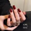 2026 New Year Cherry Wine Red Gel Nail Polish Set - Autumn/Winter Collection for Salons