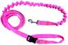 Dog Leash with Shock Absorber 280cm NEON PINK Adjustable Sports
