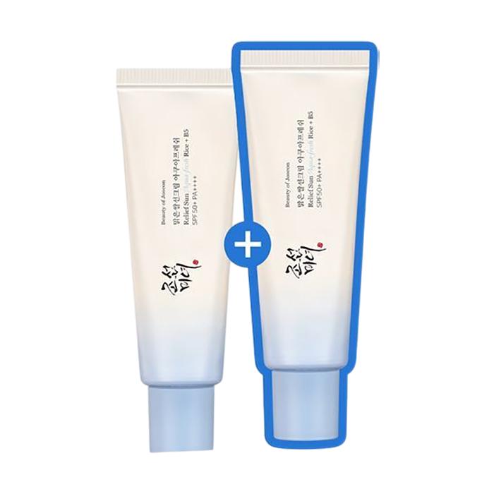 Beauty of Joseon Relief Sun Aqua-Fresh SPF50+ PA++++ (2pcs) – Lightweight & Hydrating Sun Cream, Korean