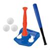 Kids Baseball Pitching Machine Ball Set Toy Game Portable Batting Skills