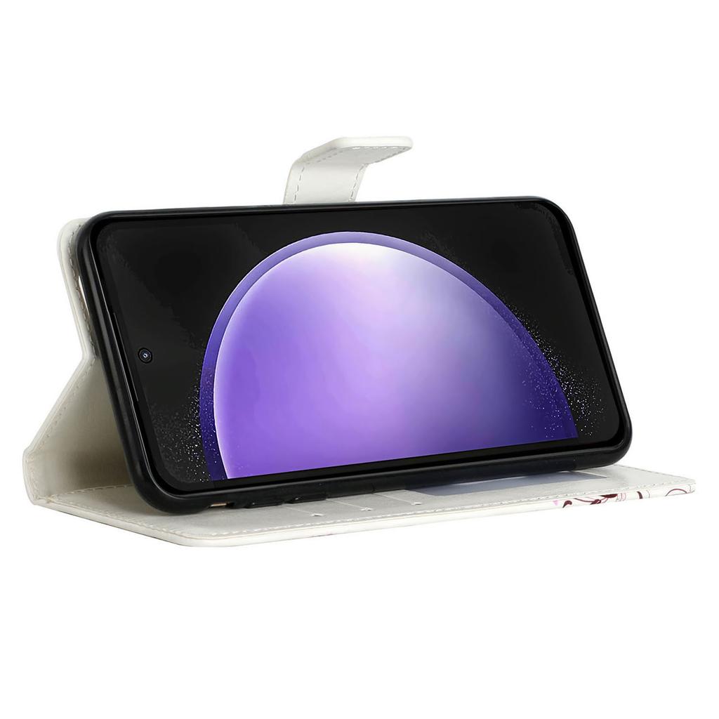 Pro Samsung Galaxy S23 FE Pouzdro 3D Vzor Kožený Vyklápěcí Kryt na Telefon