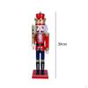 Nutcracker Soldier Figurine Party Favors Sculpture for Bookshelf Desktop