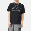 Li-Ning Classic Logo T-shirt 'Black White' Men's AHSSA51-1