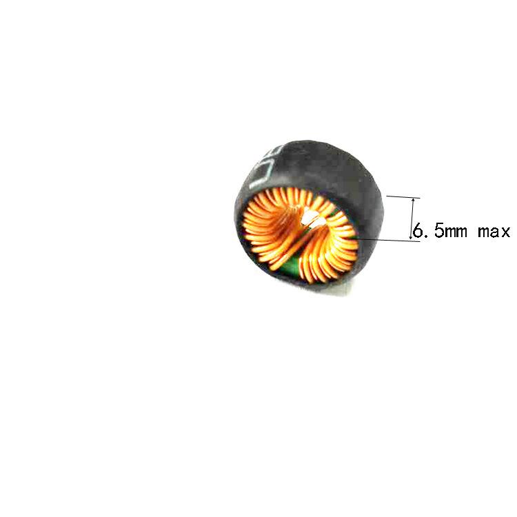 Horizontal Common Mode Choke T10x6x5 with Insulated Bobbin, Interleaved Winding, 20 Turns, 0.3 Wire, 2A, 5mH Inductor Coil
