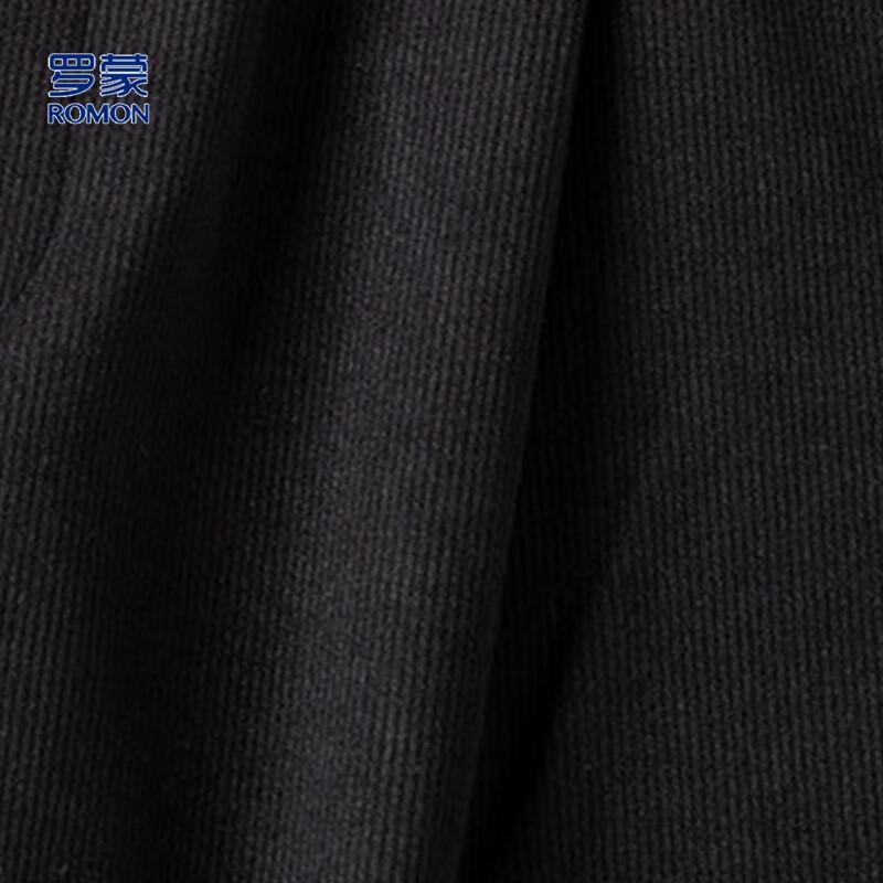 Men's Corduroy Elastic Waist Straight-Leg Casual Pants