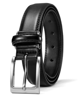 Genuine Leather Size 100 [maikun] Men's Belt, Casual, Long, Black,