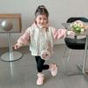 2025 Stylish Girls' Fleece-lined Coats: Autumn/Winter Cotton-Padded Jackets for Kids