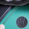 20pcs Top Needle Threader Set Box Big Eye Hand Sewing Needle Set (Red and Blue Tube Random Colors)