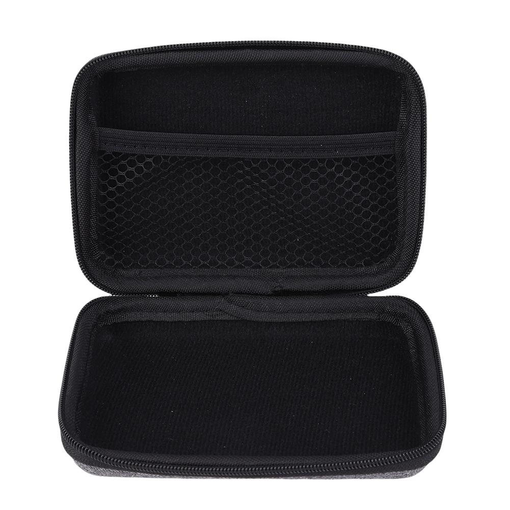 

EY# Hard Disk Bag Small Earphone Carrying Case Data Cable Bags Mini Tech Gadget