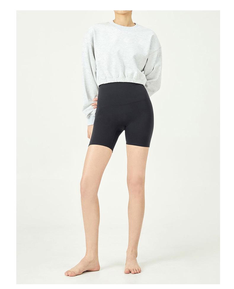 2024 Autumn/Winter Women's American Streetwear Pure Cotton Cropped Sweatshirt